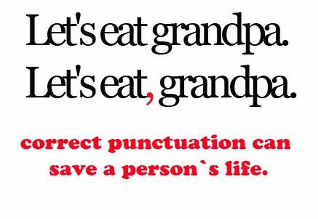 Let's eat grandpa